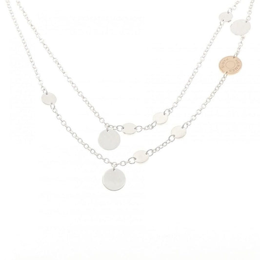 Hermes Exlibris Necklace Pink