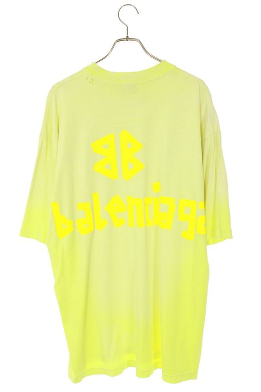 Balenciaga 739784 Tova9 Tape Logo T-shirt Men's M