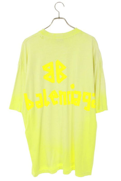 Balenciaga 739784 Tova9 Tape Logo T-shirt Men's M