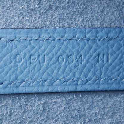 Hermes Picotin Lock MM Tresage Vaux Epson Light Blue D Women's Handbag