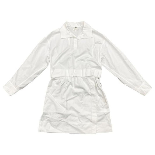Hermes Shirt Dress Polo Short H5 H0544 Dv9034 Size 34 Cotton Caleche