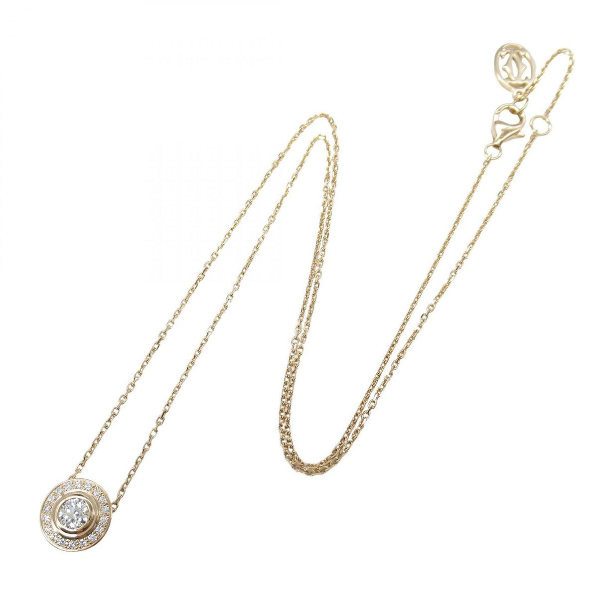 Cartier Necklace Damier Diamond 38 — view 2
