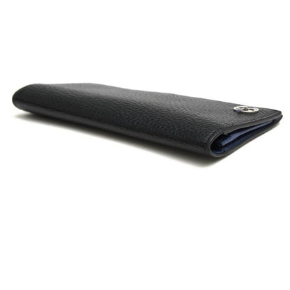 Gucci Long Wallet Men Leather Black Cao2 N 1040 Interlocking — view 4