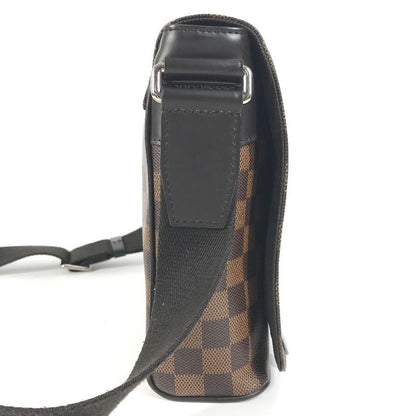 Louis Vuitton Shoulder Bag District NM PM N41031 Damier Canvas Ebène Brown