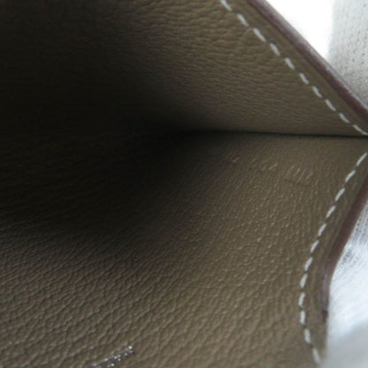 Hermes Iliade Etoupe Evercolor Card Case Boxed Stamped W Made In France Women