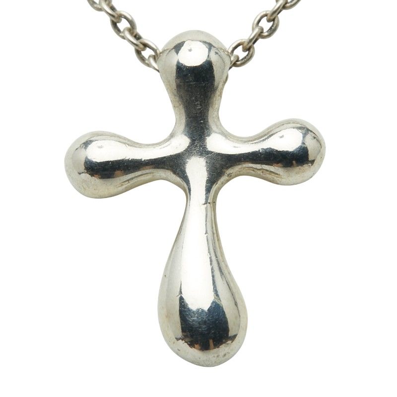 Tiffany & Co Cross Sv925 Silver Ladies Tiffany & Co