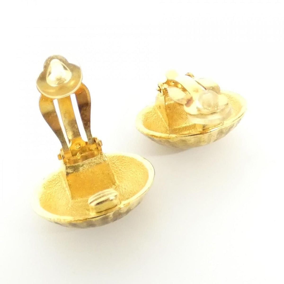 Chanel Vintage Earrings Gold — view 7