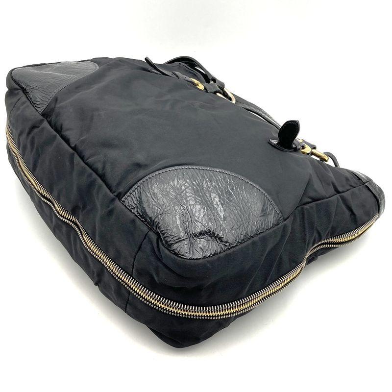 Prada Tote Bag Nylon Black