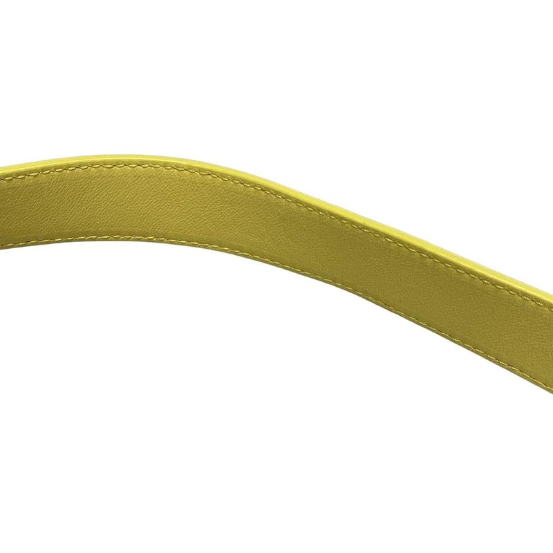 Bottega Veneta Shoulder Bag Padded Cassette Yellow Lambskin