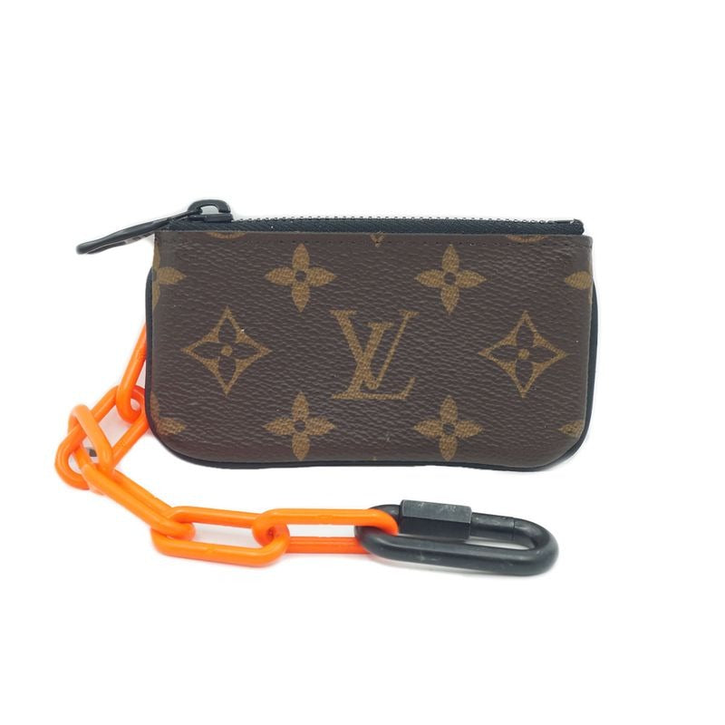 Louis Vuitton Wallet Pochette Cles Monogram Canvas Coin Case