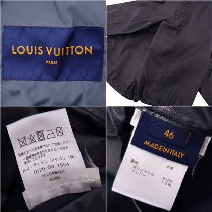 Louis Vuitton Leather Jacket Zip Up