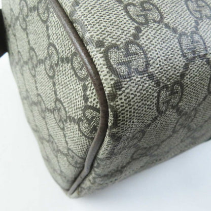Gucci 759689 Cosmetic Case With Web Stripe GG Supreme Cosmetic Pouch/beauty