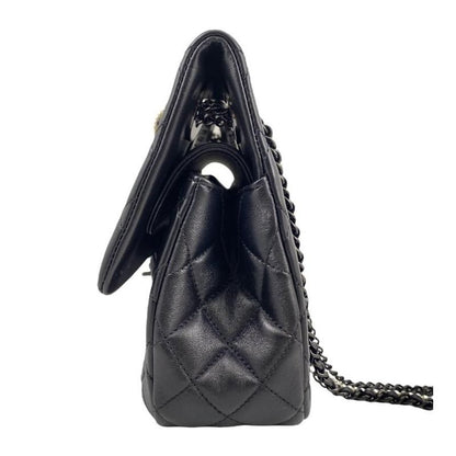 Chanel Pearl Flap Bag Shoulder Bag Handbag Black 2023-24aw (Fall/winter) Black