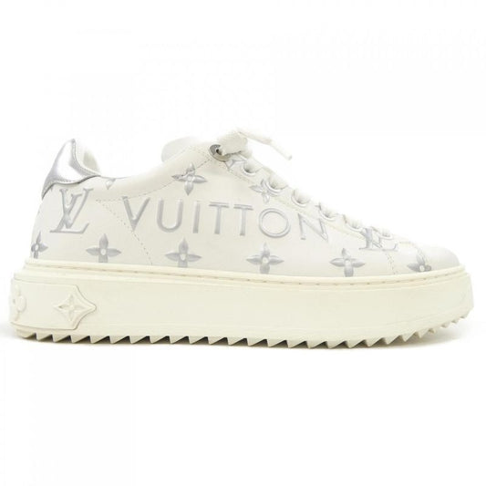 Louis Vuitton Metallic Monogram Pattern Time Out Line Sneakers