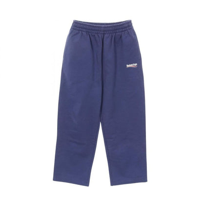 Balenciaga Pants Campaign Logo Purple Cotton Sweatpants