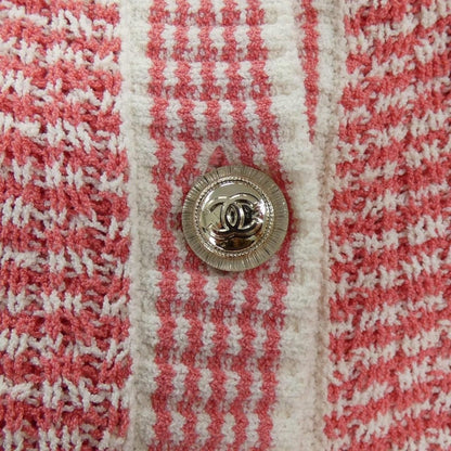 Chanel Long Cardigan Red — view 8