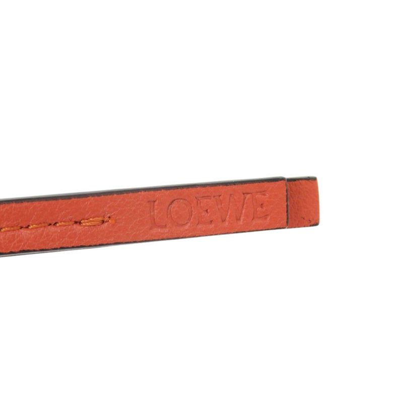 Loewe Anagram Logo Leather Vermillion Perfume Case Perfume Case 1013 Loewe