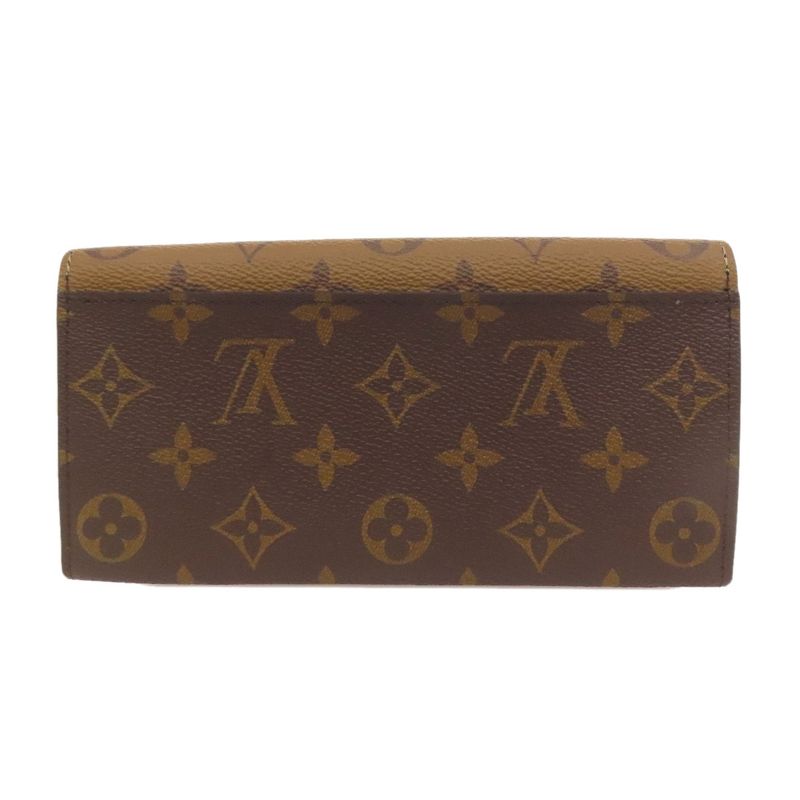 Louis Vuitton M82157 Portefeuille Emilie Long Wallet With Coin Purse Monogram