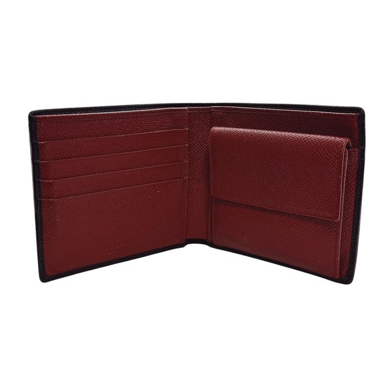 1966 Bvlgari Foldable Wallet Black Bvlgari Man 288273 Men's Wallet
