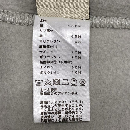 Hermes Hoodie Size XS Men's - H467780ha Light Gray X Black X White Long