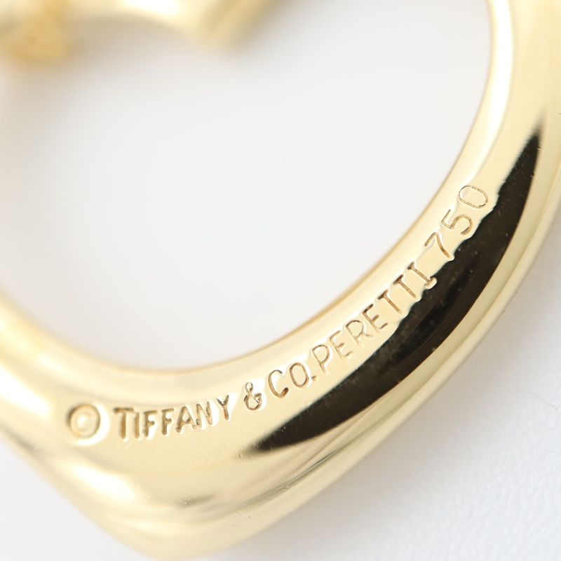 Polished Set Tiffany & Co Tiffany & Co Necklace Open Heart 750 Gold Accessories