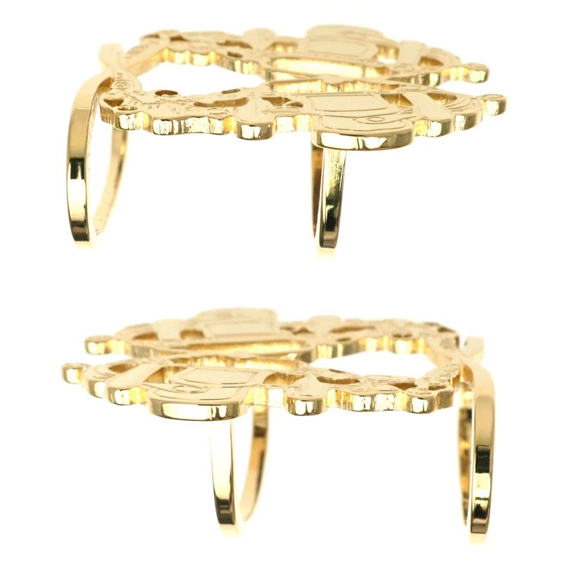 Hermes Scarf Ring 70 Brid De Gala Gold Color Small Accessories
