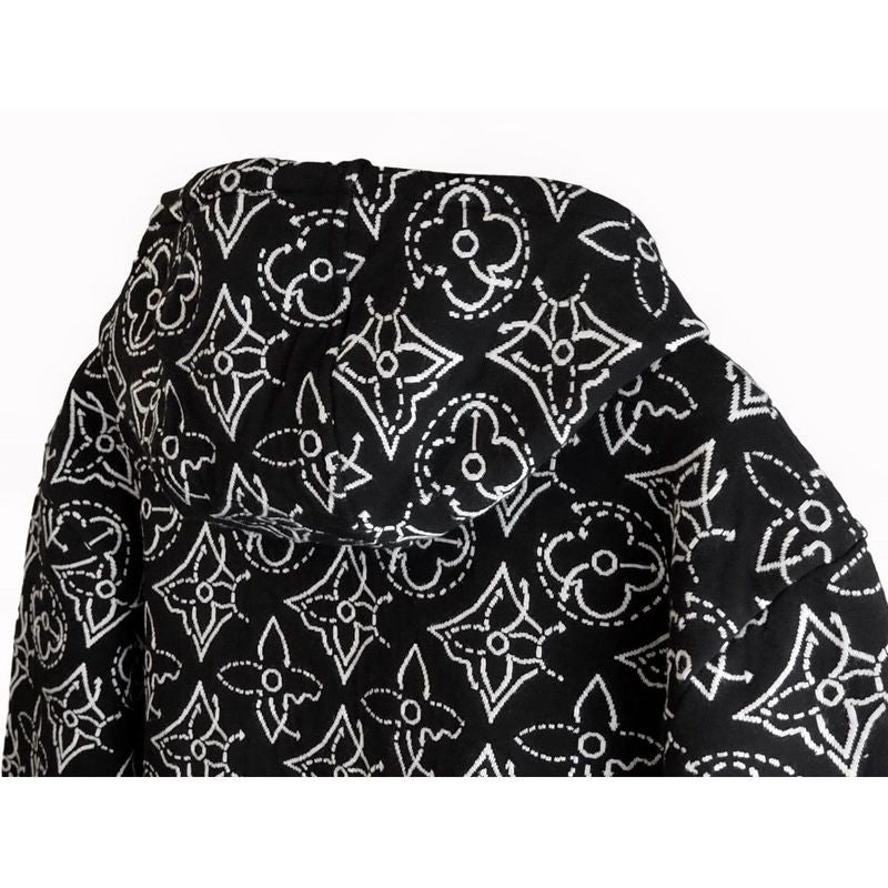 Louis Vuitton LV X Nba Stratjik Flower Quilted Hoodie Zip Up Hoodie Outerwear