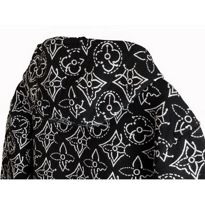 Louis Vuitton LV X Nba Stratjik Flower Quilted Hoodie Zip Up Hoodie Outerwear