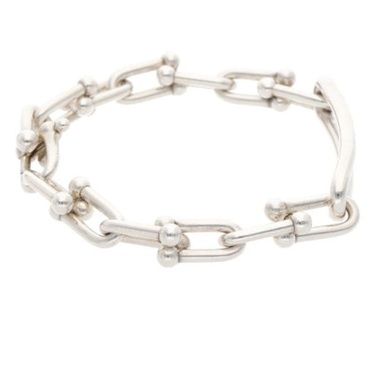 Tiffany & Co Hardwear Hardware Medium Link Silver Bracelet Men's L