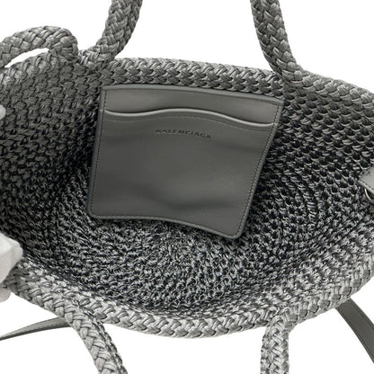 Balenciaga Bag Ladies Brand Handbag Shoulder Bag 2way Nylon Ibiza Small Gray