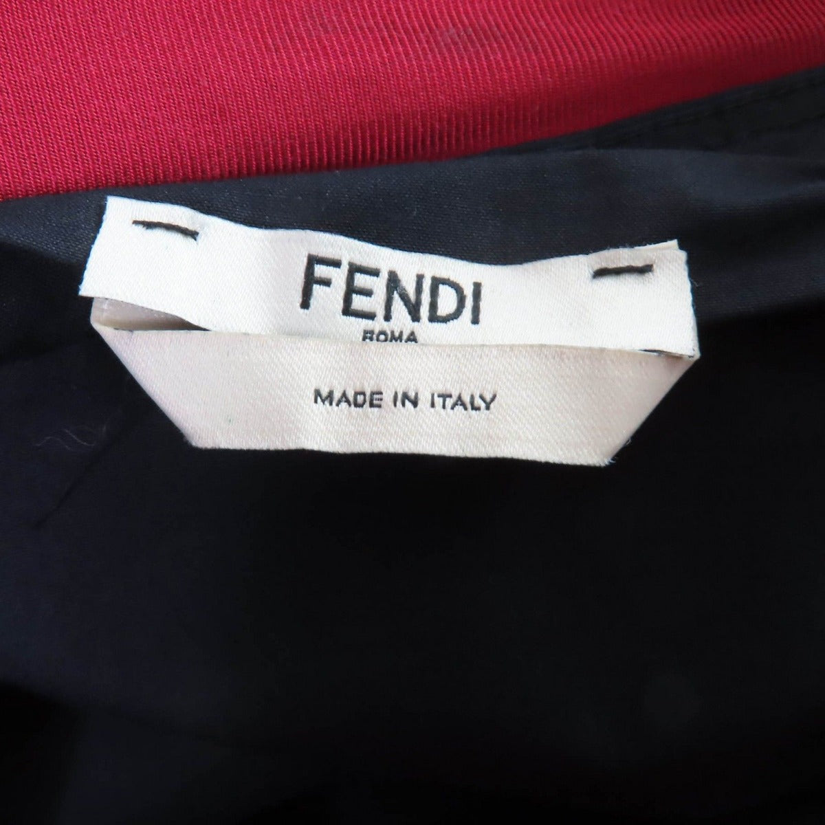 Fendi Cotton Ribbon Pleated Dress — view 5