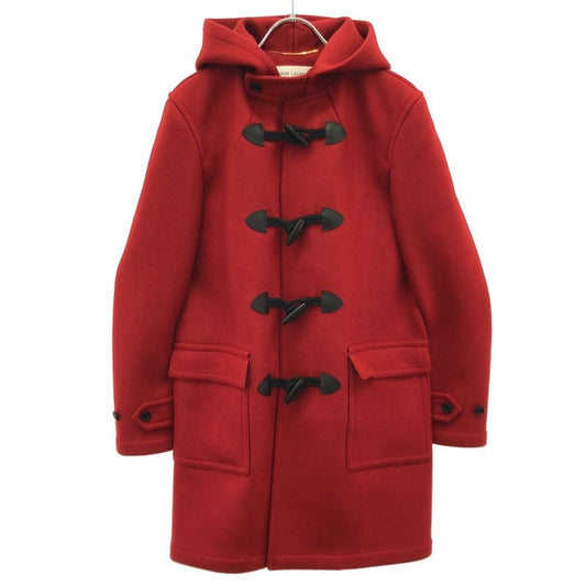 Saint Laurent Paris Wool Duffle Coat Y080 W Red F36