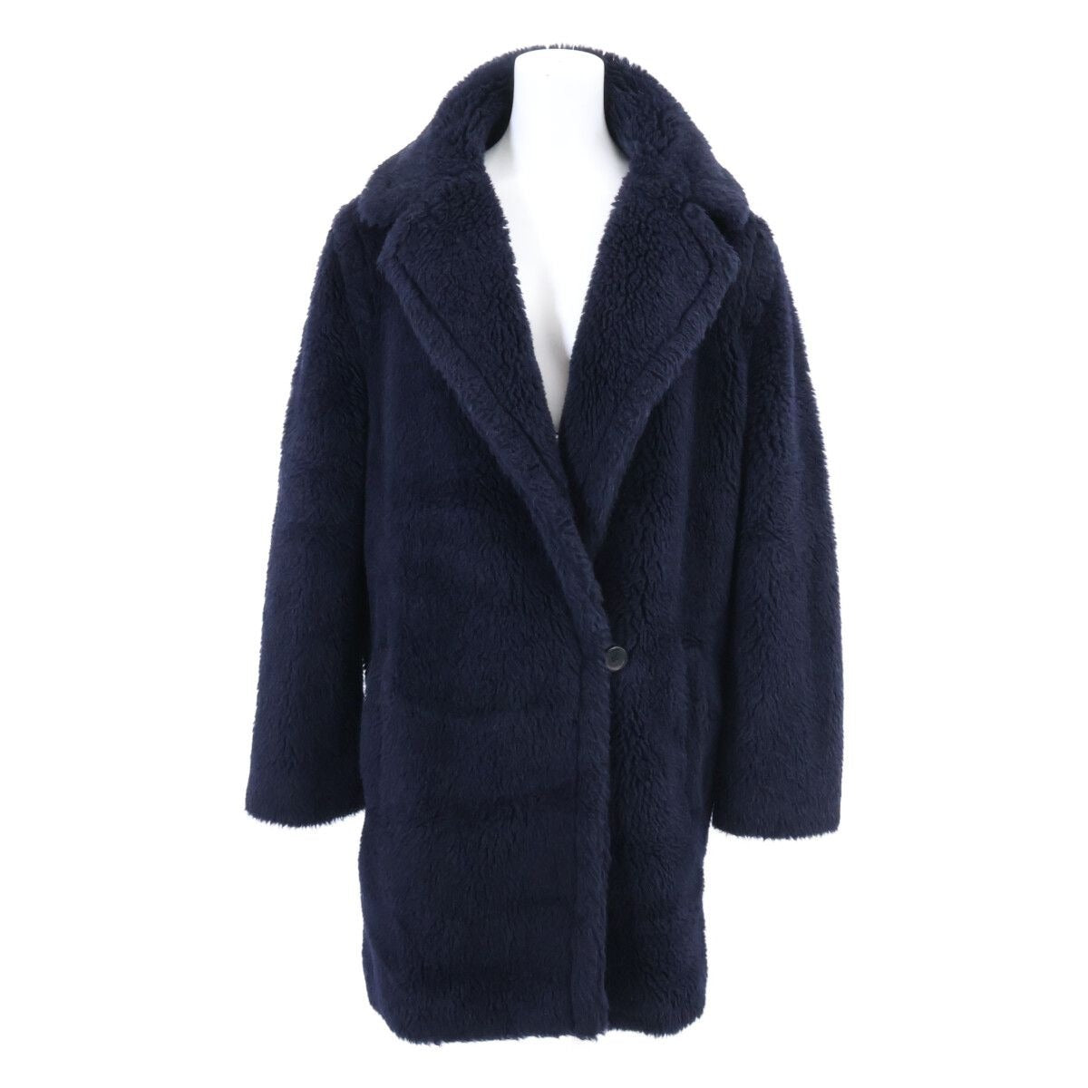 Max Mara Alpaca Wool Silk Teddy Bear Half 42