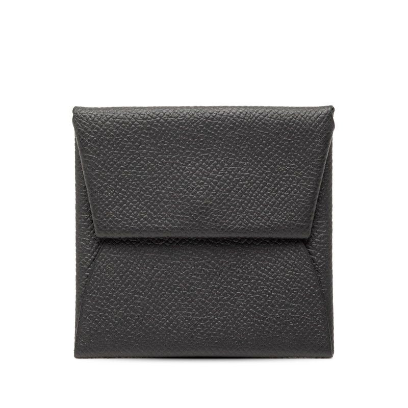 Hermes Bastia Black Veau Epsom