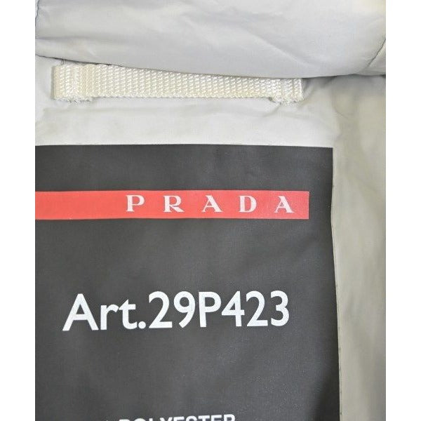 Prada Down Coat Polyester White — view 3
