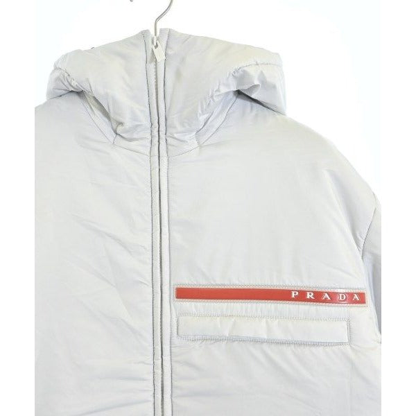 Prada Down Coat Polyester White — view 4
