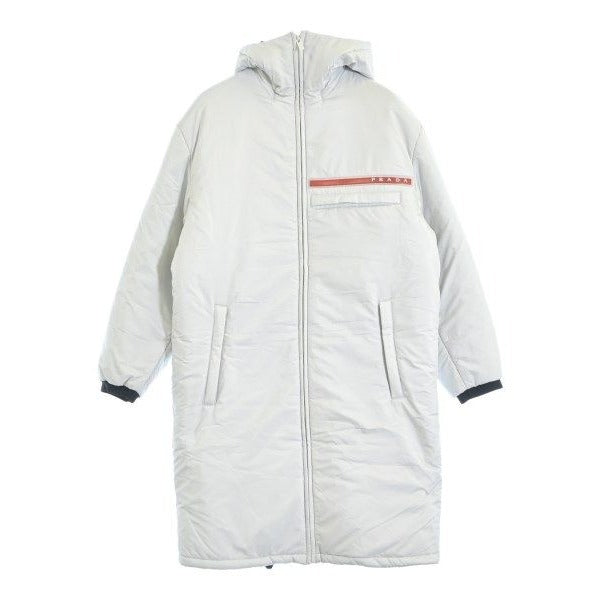 Prada Down Coat Polyester White