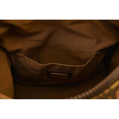 Fendi Bag Mini Boston Zucca Pattern 8 Bl068 Khaki Brown — view 12