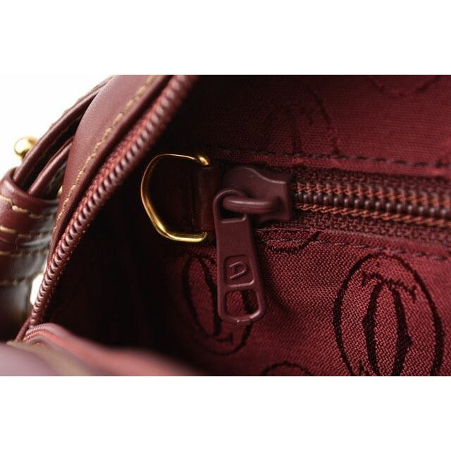 Cartier Shoulder Bag Crossbody 2-Way Must Line Mini Vintage — view 8