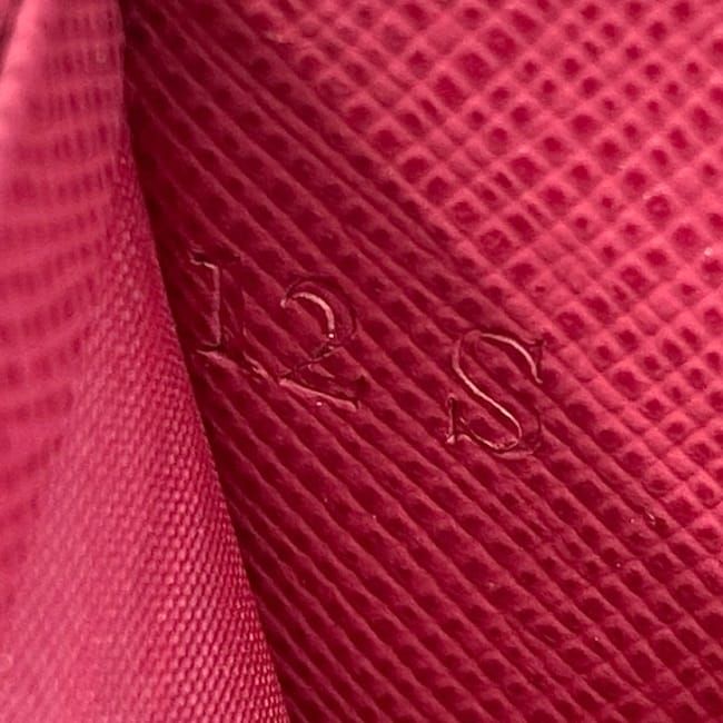 Prada Coin Case Pink 1m0268 Excellent Condition Coin Purse Saffiano