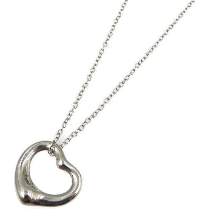 Tiffany & Co Open Heart 925 Silver Necklace 009