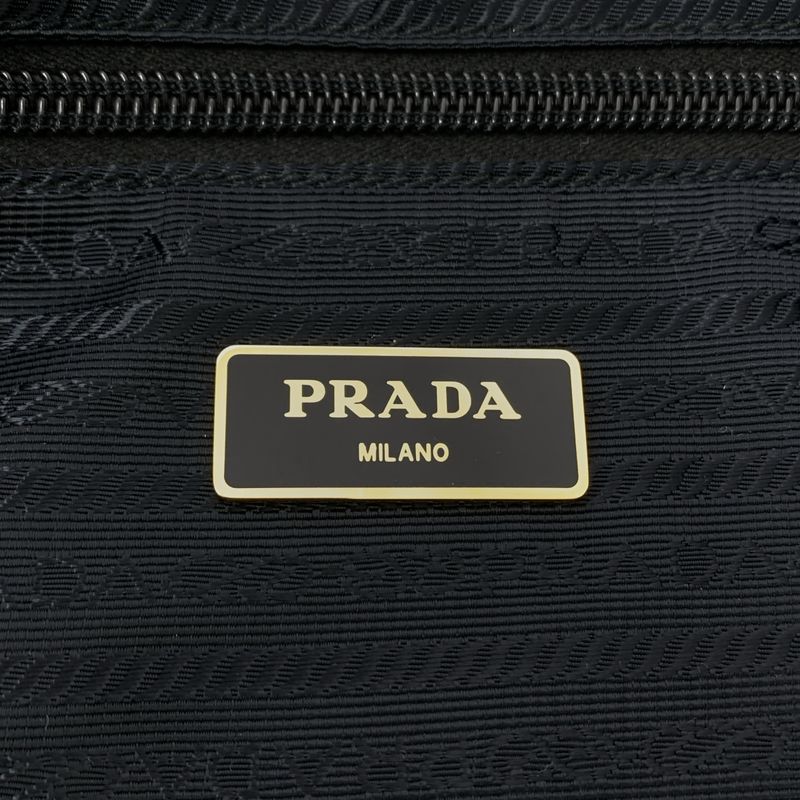 Prada - Nylon Quilted Tote Bag - Black - Women