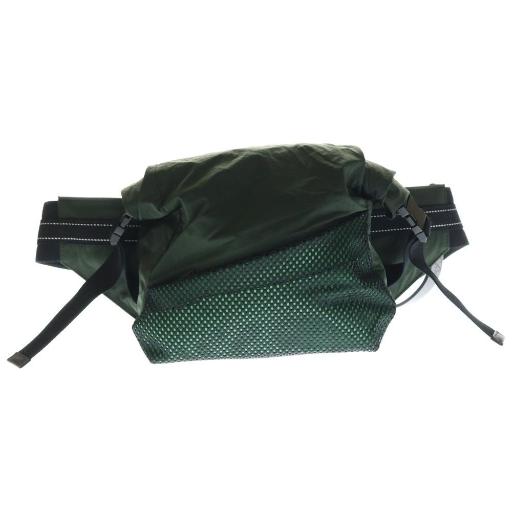 Bottega Veneta Waist Bag Green Black Nylon