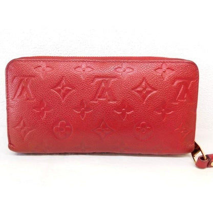 Louis Vuitton Monogram Empreinte Zippy Wallet Red — view 2
