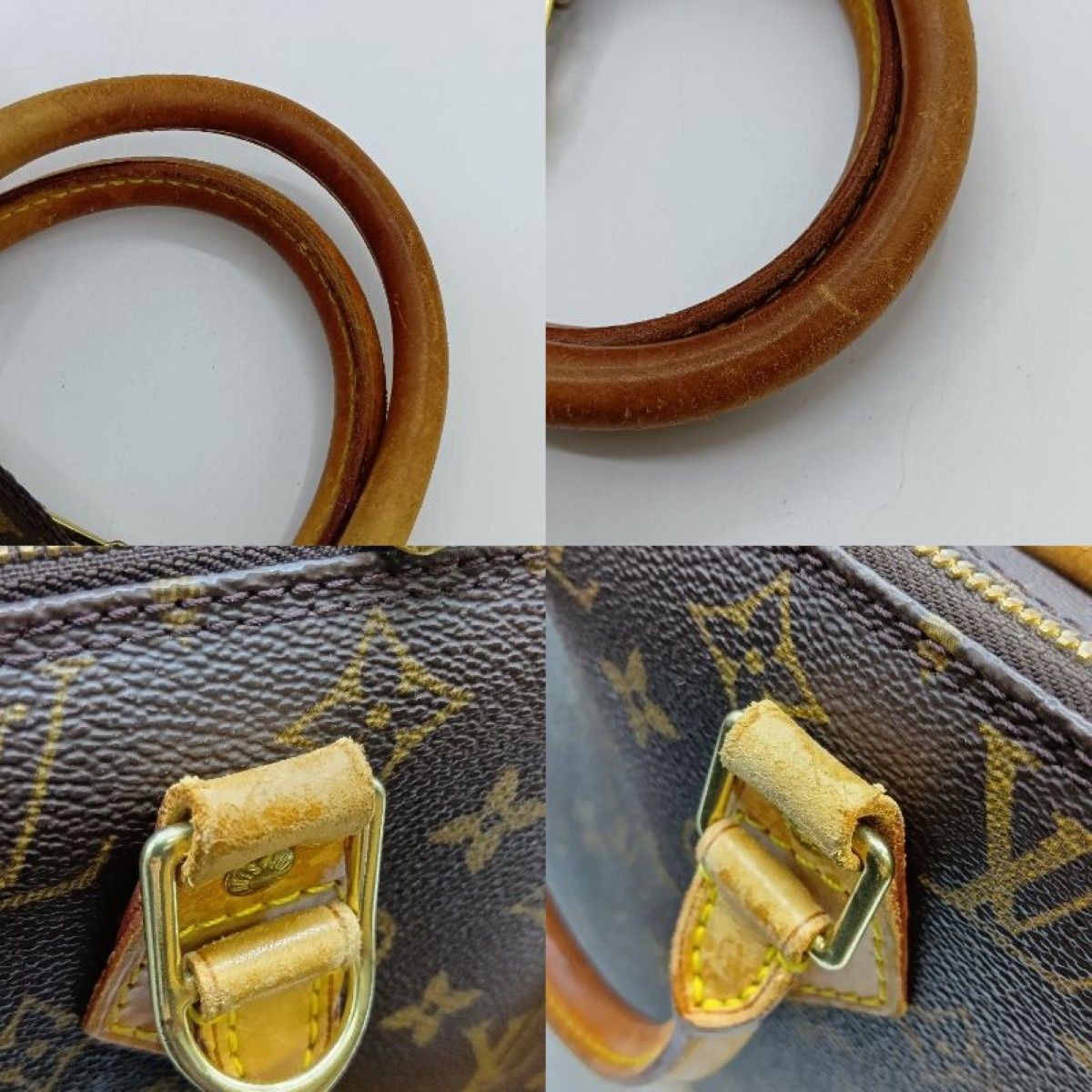 Louis Vuitton Monogram Alma Handbag M51130 Brown