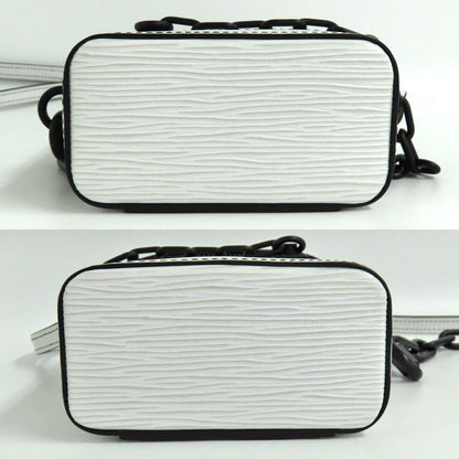 Louis Vuitton Phone Box M68791 Epi Bron White Shoulder Bag Black