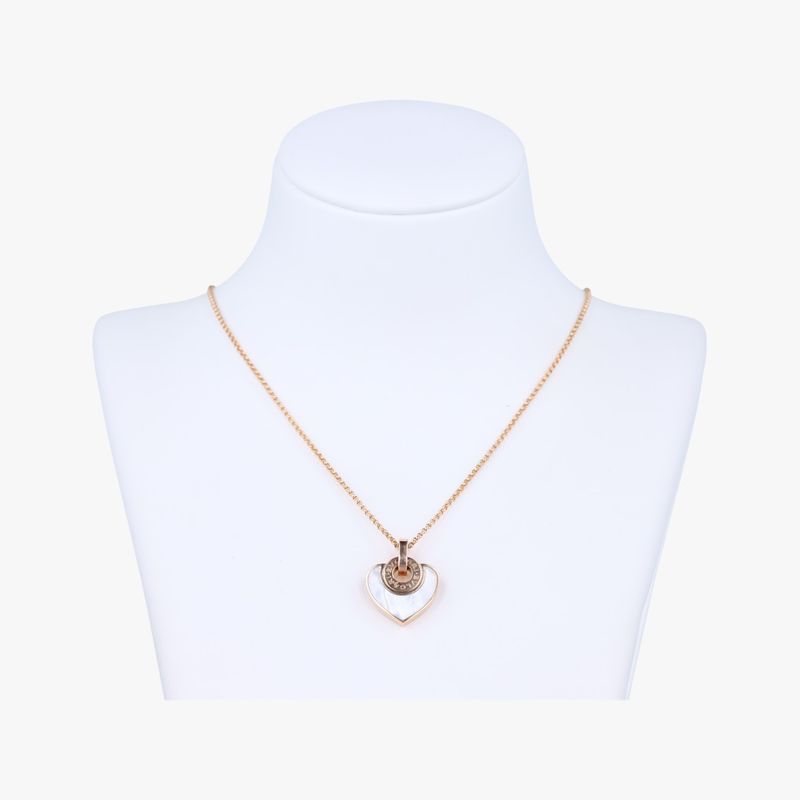 Bulgari Bvlgari Cuore Heart Cuore Heart Gold And White Au750 350657 Mf4wap