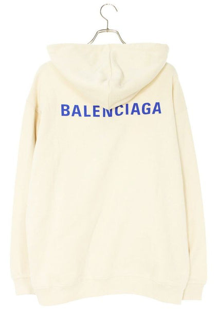 Balenciaga 600583 Tjva8 Back Logo Print Pullover Hoodie Men's M