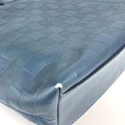Louis Vuitton Tote Bag 7DW N41567 Damier Infini Leather Cosmos Navy