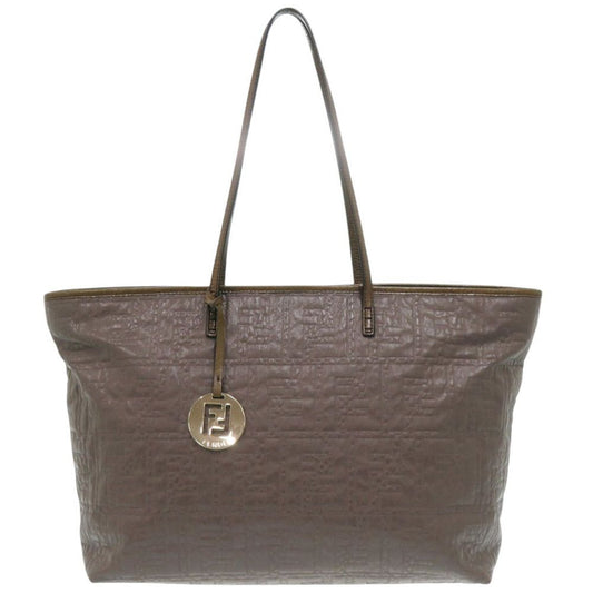 Fendi Canvas Brown Tote